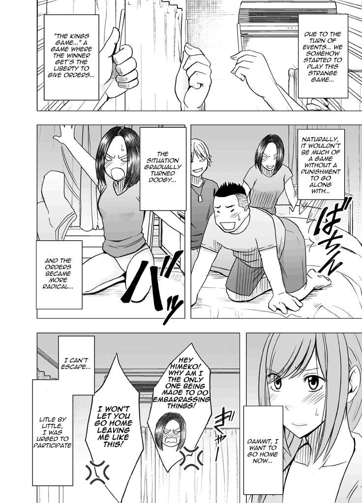 Hentai Manga Comic-Assaulting My Friends Boyfriend. King Game Volume-Read-6